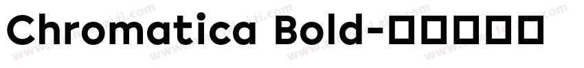 Chromatica Bold字体转换